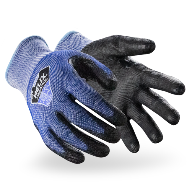 HexArmor® Helix® 2076 PU Coated A6 Cut Safety Work Gloves